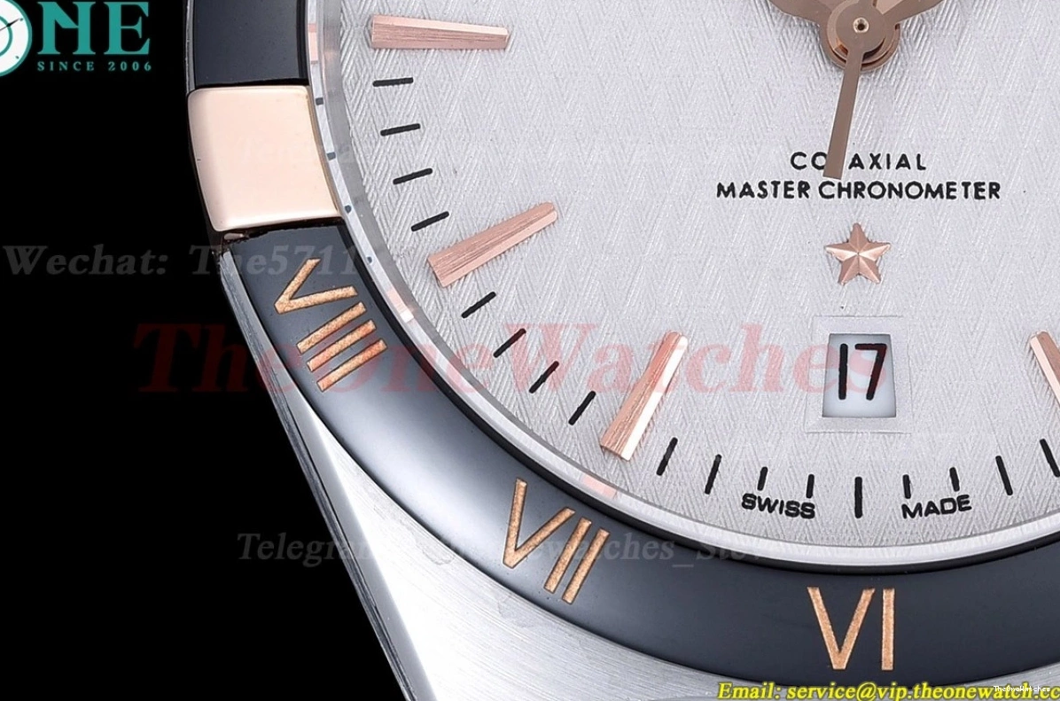 GDF RG White MY8215 LE Dial Constellation 41mm Ceramic 0116